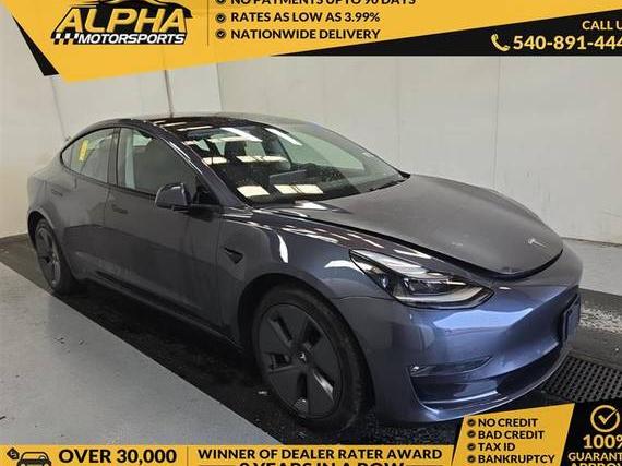 TESLA MODEL 3 2022 5YJ3E1EB4NF347340 image